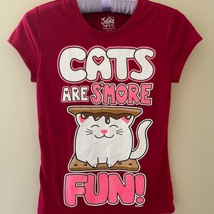 Justice graphic tee size 12